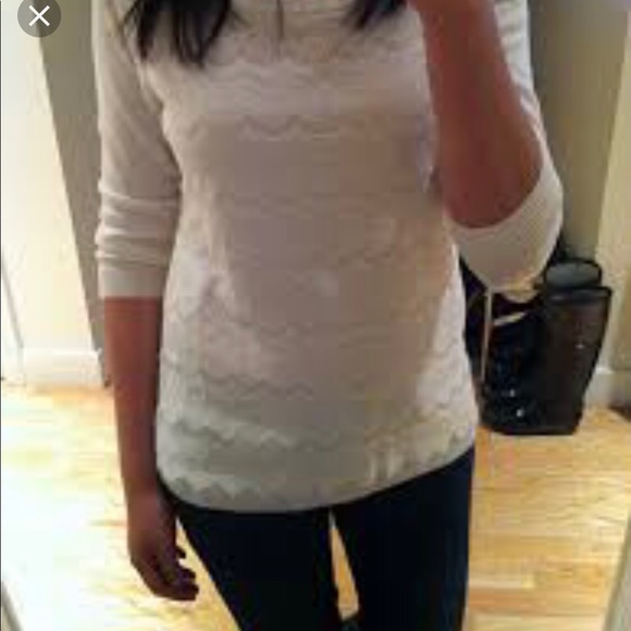 Banana Republic lace front sweater - Picture 5 of 5